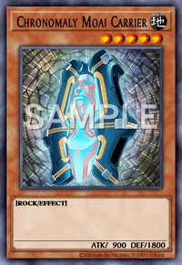 CHRONOMALY MOAI CARRIER Details about   YU-GI-OH LVAL-EN008-1st EDITION 