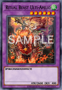 NM/M YUGIOH X1 Ritual Beast Ulti-Apelio THSF-EN028 Secret Rare 1st Edition