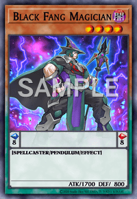 Black Fang Magician Card Details Yu Gi Oh Trading Card Game Card Database