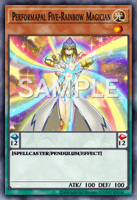 BLLR-EN005 Yu-Gi-Oh Ultra Rare Performapal Five-Rainbow Magician 1st Edition NM 