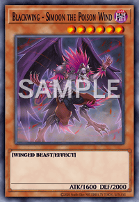 Blackwing - Simoon the Poison Wind | Card Details | Yu-Gi-Oh 