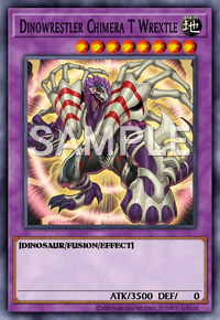 Dinowrestler Chimera T Wrextle MP20-EN063 Common Yu-Gi-Oh Card 1st Edition New 