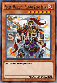 Ancient Warriors Fearsome Zhang YuanETCO-EN021Common1st EdYuGiOh 