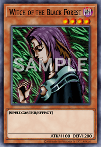 1 X Witch of the Black Forest BLLR-EN046 Ultra Rare Mint YUGIOH 