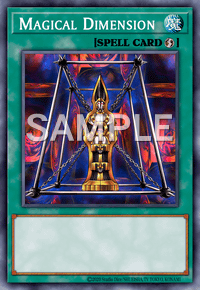 Yugioh Spell Card Magical Dimension LDK2-ENY24 1st Edition Common 